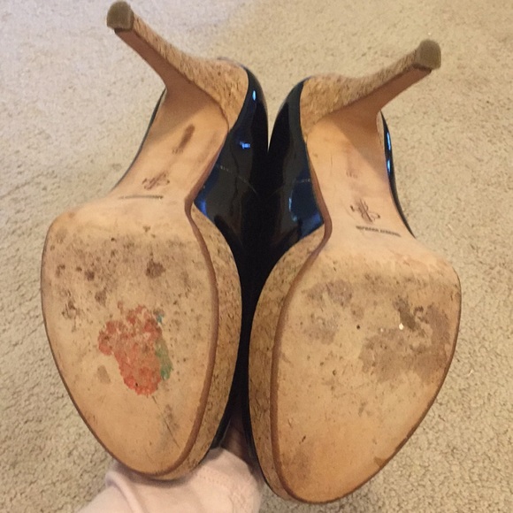 Cole Haan peep toe pumps - Picture 3 of 4